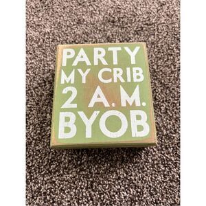 Party in crib decor Primitives by Kathy